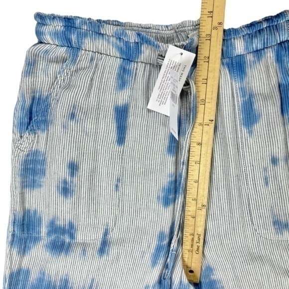 American Eagle Jogger Womens Small Blue Tie Dye Drawstring Relaxed Fit Pants NEW - Picture 9 of 13